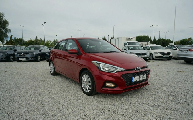 Hyundai i20 cena 45700 przebieg: 57331, rok produkcji 2018 z Działdowo małe 466